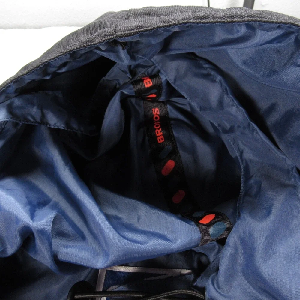 Denver Broncos Jacket Mens Medium Black G III & Carl Banks Hoodedd Zip Parka VTG